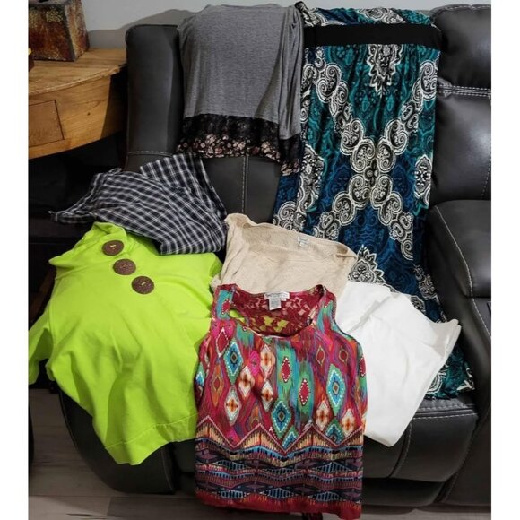 Women's Tunic Leggings Dress Bundle Deal - Sz Small(5-7) 7 Piece - Picture 1 of 9
